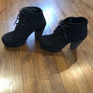 Steve Madden Raspy Booties, worn once!